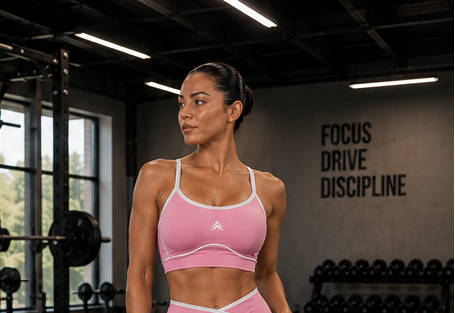 NOVA Color Block Yoga Sports Bra